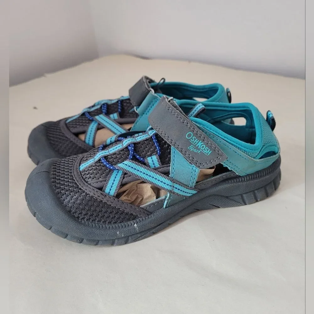OshKosh Blue Outdoor Hiking Shoes Water Sports Climbing Comfy Breathable Size 13